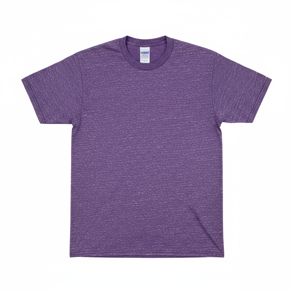 Gildan G5000 Heavy Cotton T-Shirt in Heather Purple