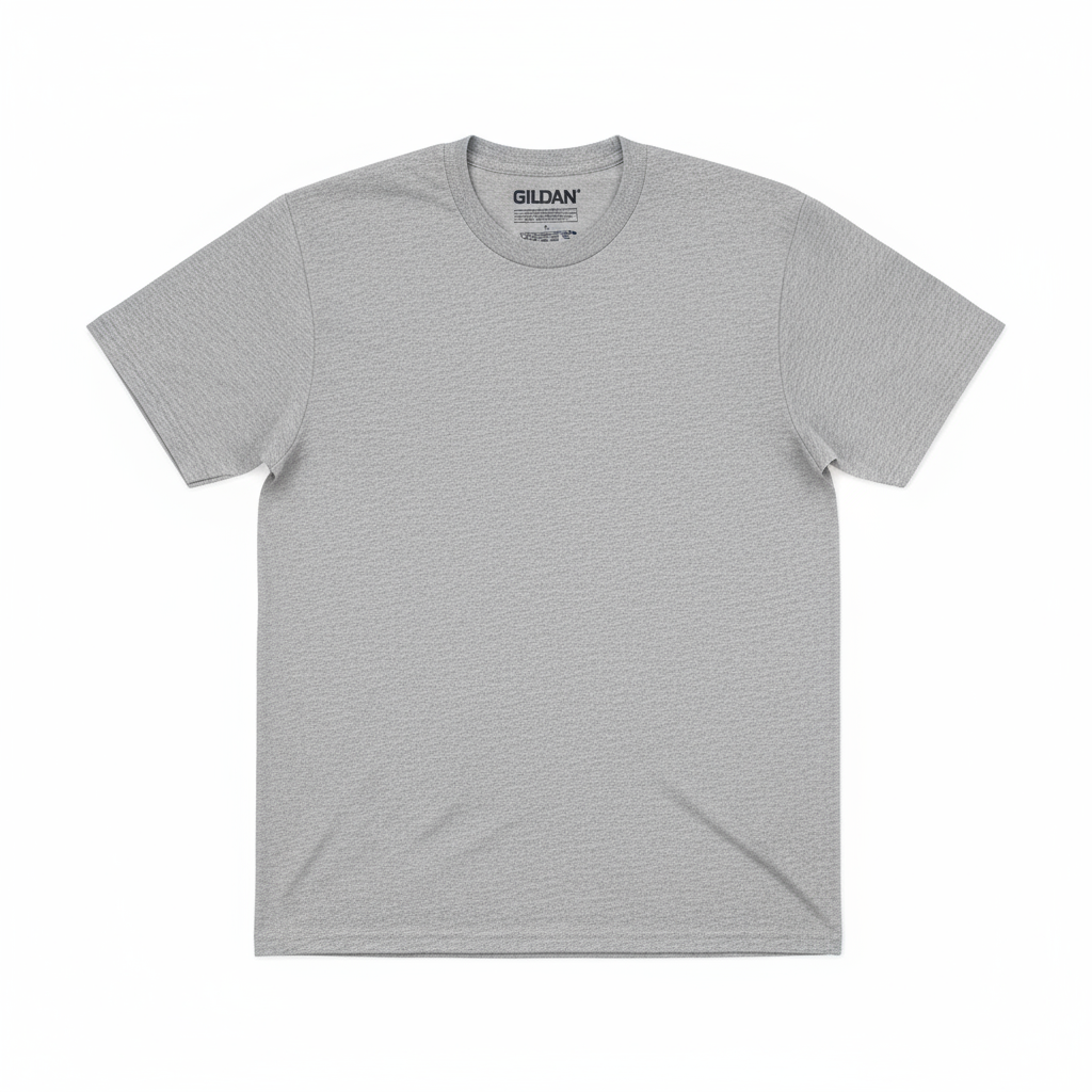 Gildan G5000 Heavy Cotton T-Shirt in Sport Grey
