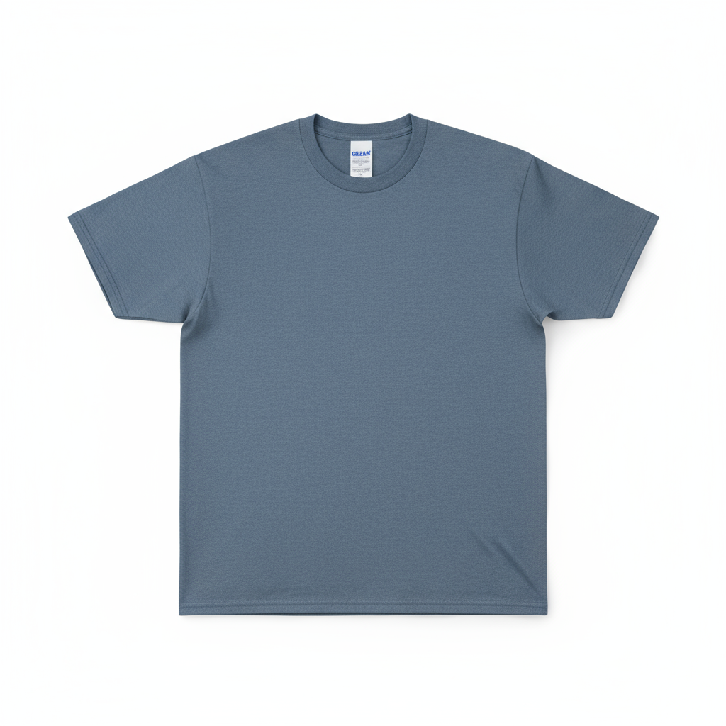 Gildan G5000 Heavy Cotton T-Shirt in Stone Blue