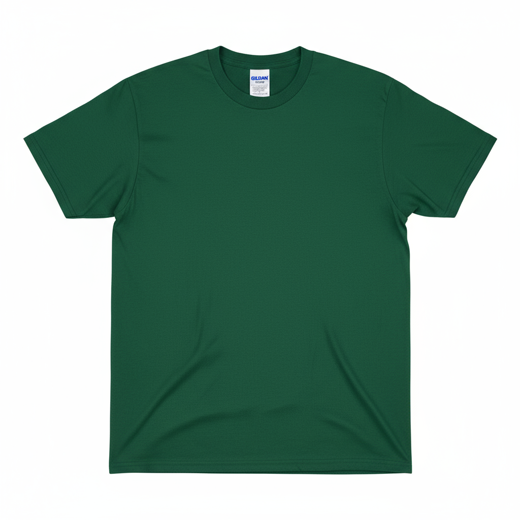 Gildan G5000 Heavy Cotton T-Shirt in Turf Green