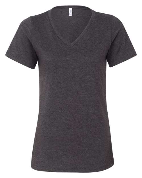 BELLA + CANVAS 6405CVC in Dark Grey Heather