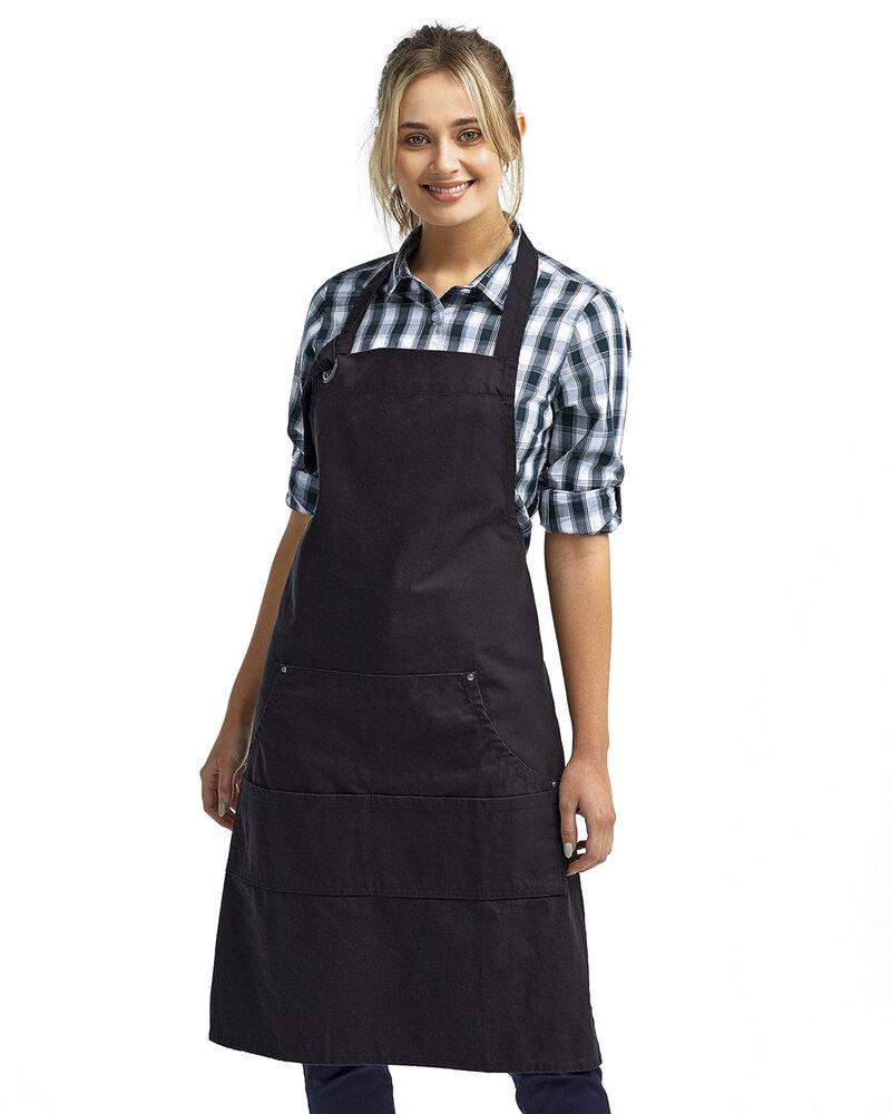 Artisan Collection by Reprime RP137 - "Calibre" Heavy Cotton Canvas Pocket Apron  - Natural