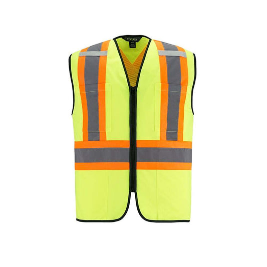 High Visibility Scout Zipper Front Safety Vest - Perfect for Work