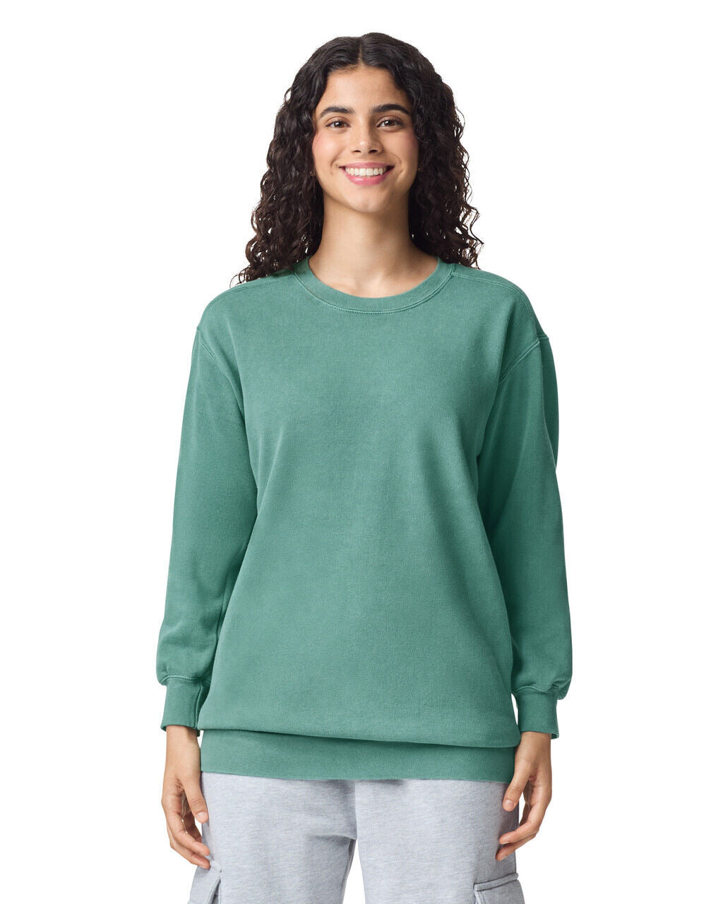 Garment-Dyed Sweatshirt