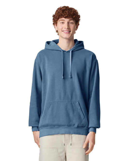Garment-Dyed Hooded Sweatshirt