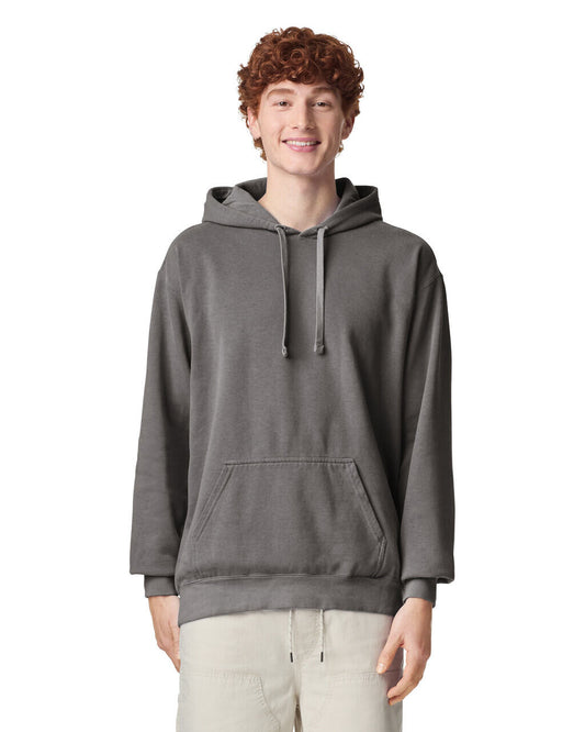 Garment-Dyed Hooded Sweatshirt