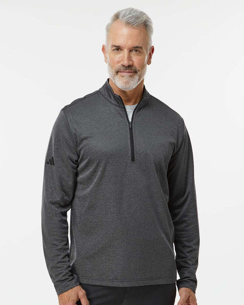 Space Dyed Quarter Zip-Pullover