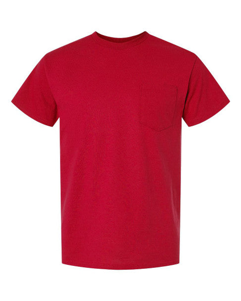 Unisex DryBlend® Pocket T-Shirt