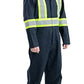 Berne Men's Safety Striped Gasket Unlined Coveralls