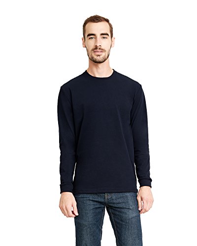 Next Level Sueded Long-Sleeve Crew