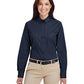 Tall Foundation 100% Cotton Long-Sleeve Twill Shirt with Teflon (M581T)