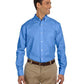 Men's Stain Resist Oxford Shirt, French Blue, XXX-Large