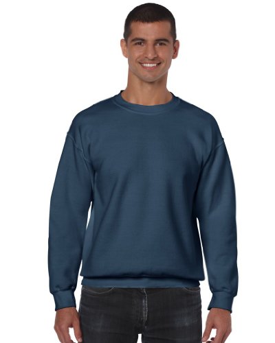 Gildan Heavy Blend 8 oz, 50/50 Fleece Crew - Indigo Blue - 2XL