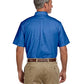 Men's Short-Sleeve Oxford with Stain-Release, Medium, FRENCH BLUE