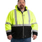 Berne Men's Hi-Vis Class 3 Hooded Softshell Jacket