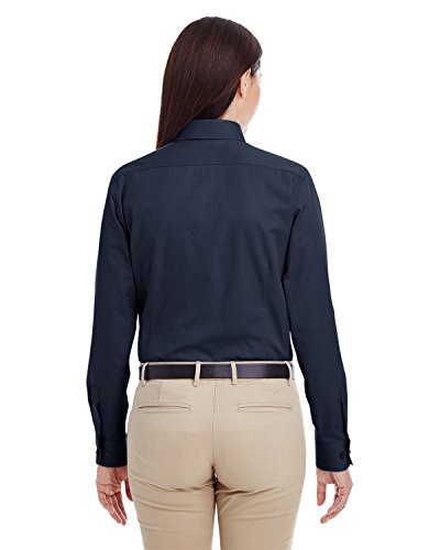 Tall Foundation 100% Cotton Long-Sleeve Twill Shirt with Teflon (M581T)