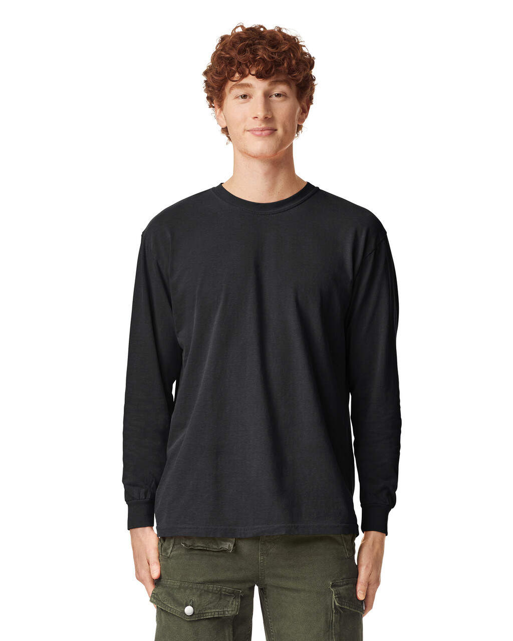 Garment-Dyed Heavyweight Long Sleeves Tshirt