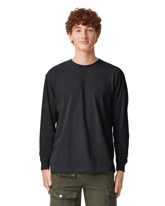 Garment-Dyed Heavyweight Long Sleeves Tshirt