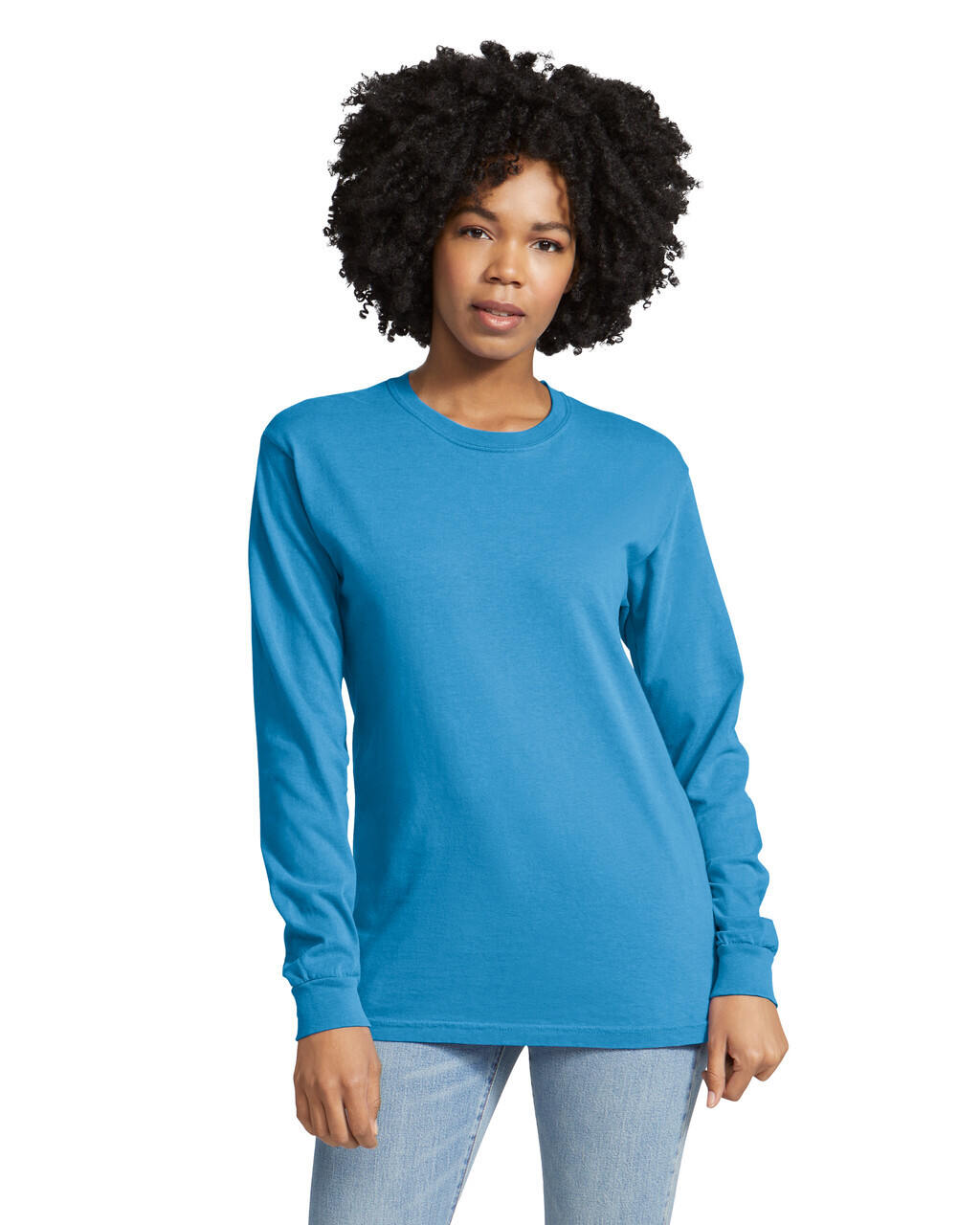 Garment-Dyed Heavyweight Long Sleeves Tshirt