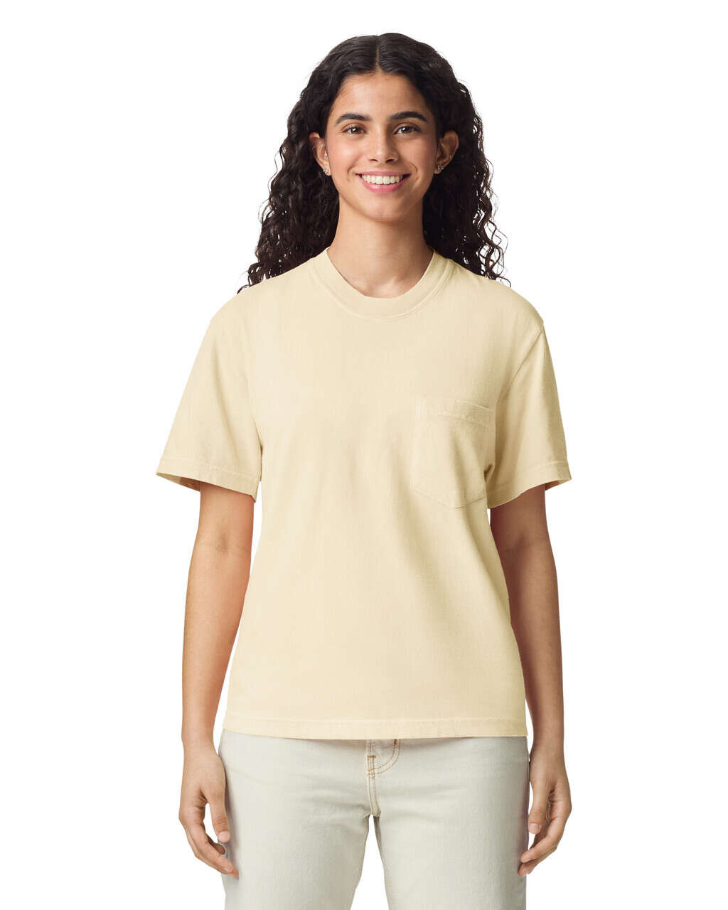 Garment-Dyed Heavyweight Pocket Tshirts