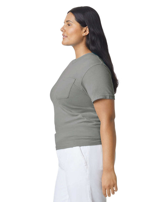 Garment-Dyed Heavyweight Pocket Tshirts