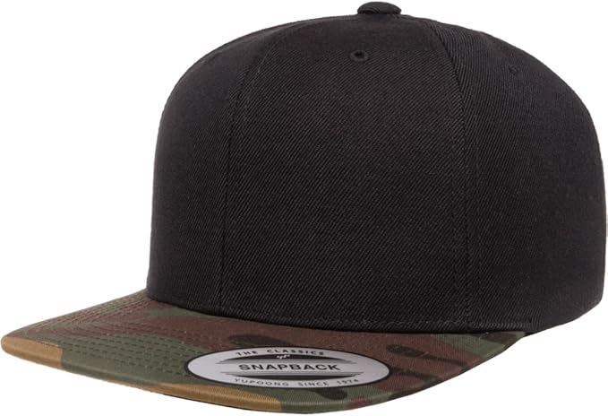 Premium  Flat Bill Snapback Cap