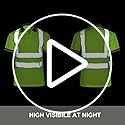 SMASYS Safety Polo Shirt High Visibility - Reflective Shirt Short Sleeve ANSI Standards Construction Work Wear for Men and Women (Purple, S)