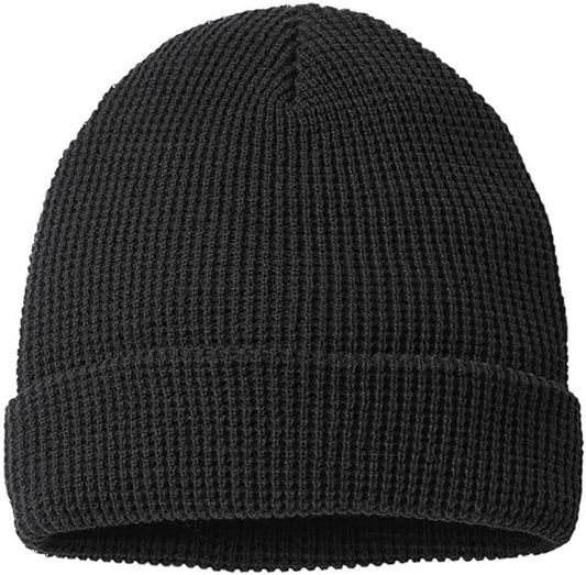 Waffle Cuffed Beanie