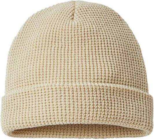 Waffle Cuffed Beanie