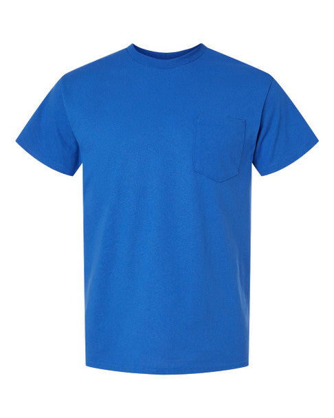Unisex DryBlend® Pocket T-Shirt