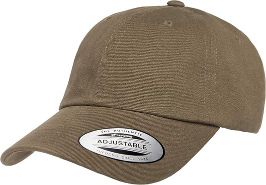 Peached Cotton Twill Dad Cap