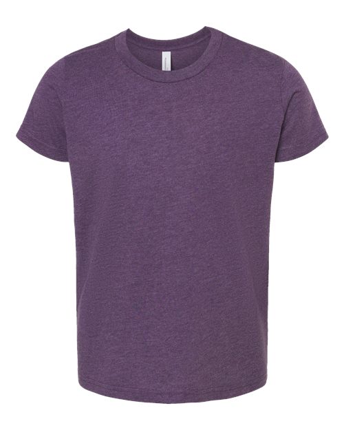 bella-3001ycvc-heather-team-purple