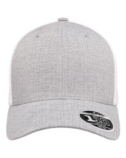 flexfit-110m-melange-silver-white