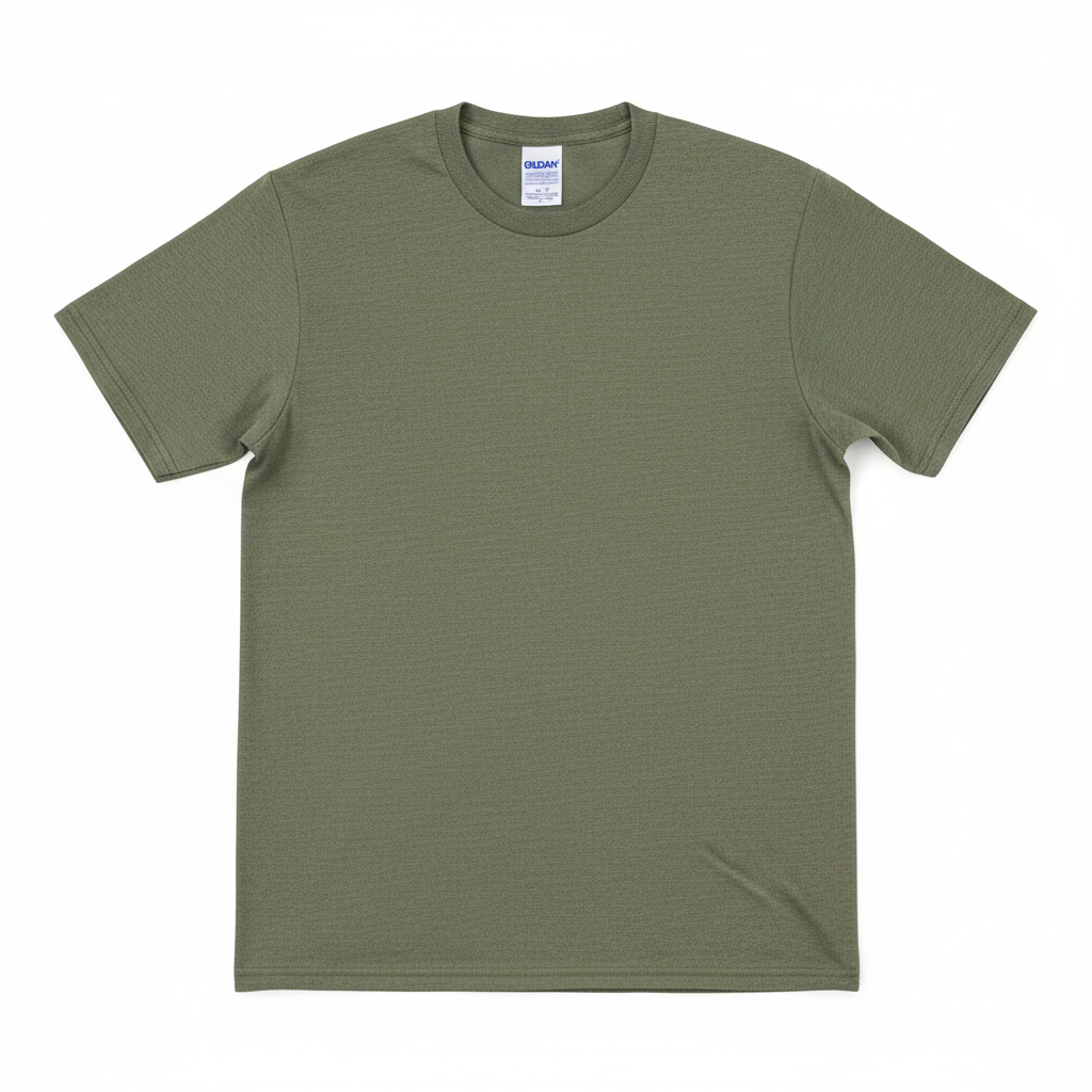 Gildan G5000 Heavy Cotton T-Shirt in Antique Irish Green