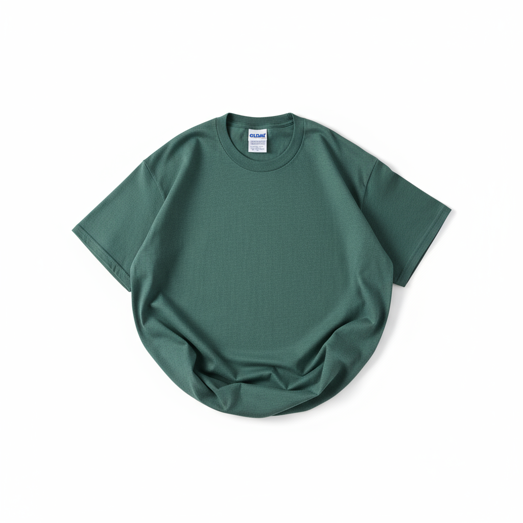 Gildan G5000 Heavy Cotton T-Shirt in Antique Jade Dome
