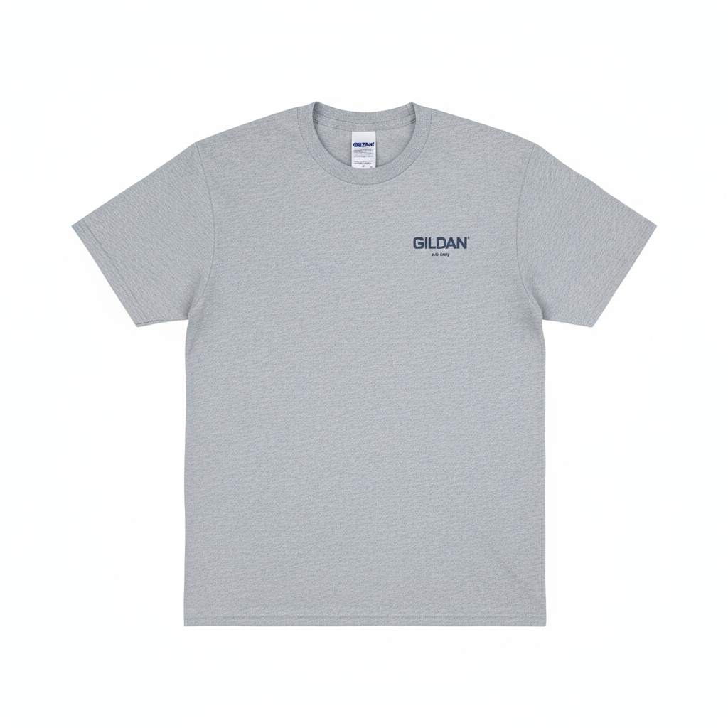 Gildan G5000 Heavy Cotton T-Shirt in Ash Grey