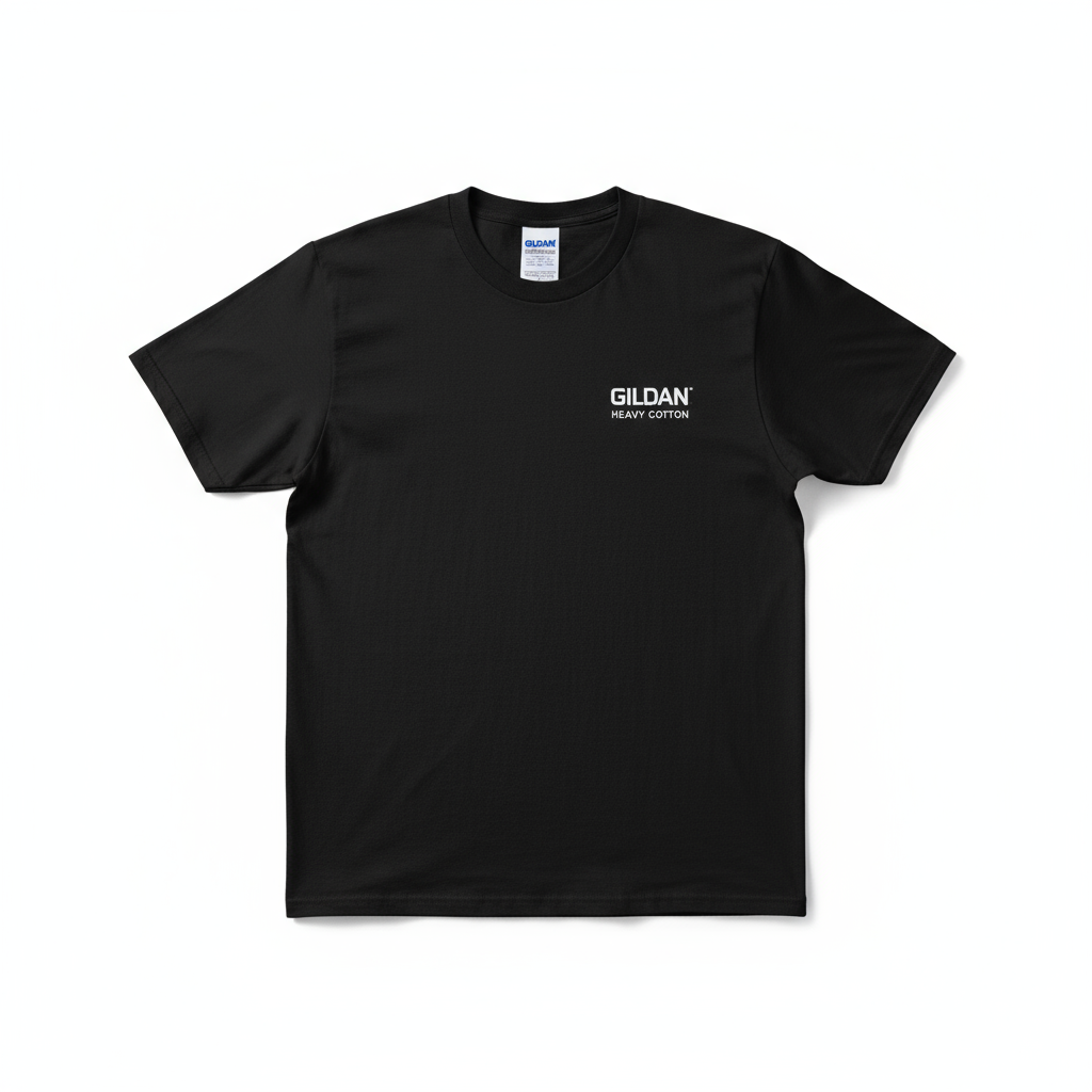 Gildan G5000 Heavy Cotton T-Shirt in Black