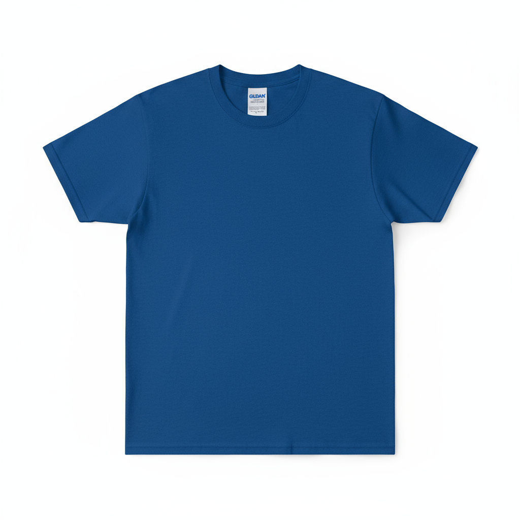 Gildan G5000 Heavy Cotton T-Shirt in Cobalt