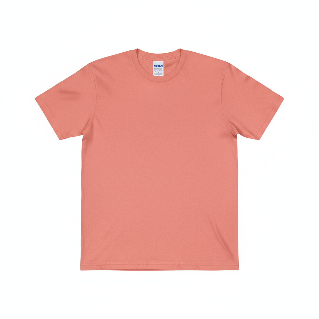 Gildan G5000 Heavy Cotton T-Shirt in Coral Silk