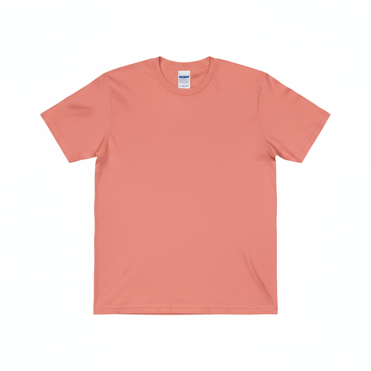 Gildan G5000 Heavy Cotton T-Shirt in Coral Silk