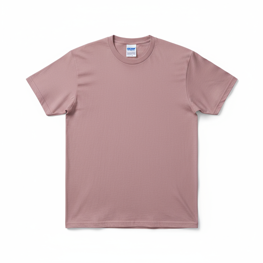 Gildan G5000 Heavy Cotton T-Shirt in Dusty Rose