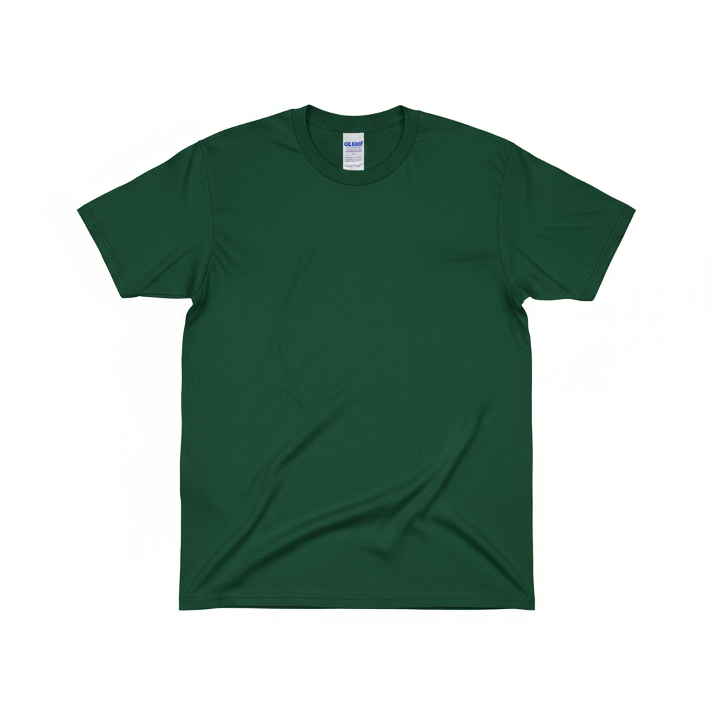 Gildan G5000 Heavy Cotton T-Shirt in Forest Green