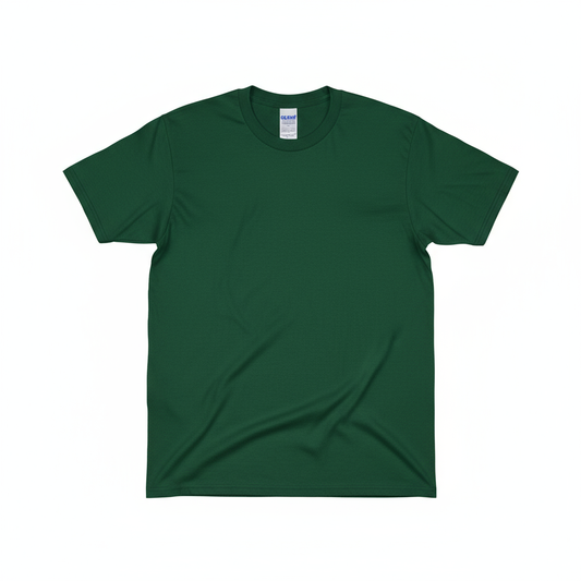 Gildan G5000 Heavy Cotton T-Shirt in Forest Green