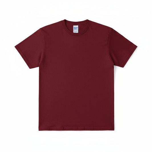 Gildan G5000 Heavy Cotton T-Shirt in Garnet