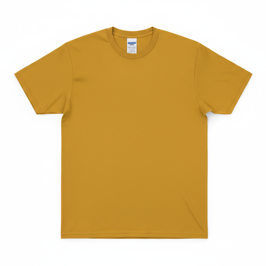 Gildan G5000 Heavy Cotton T-Shirt in Gold