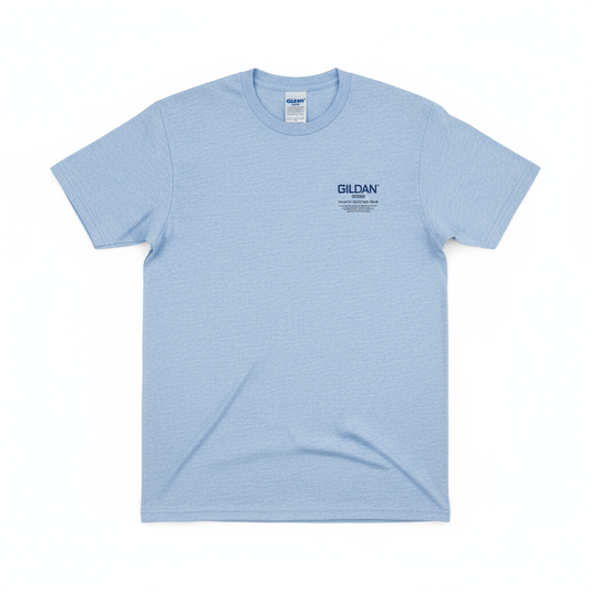 Gildan G5000 Heavy Cotton T-Shirt in Heather Carolina Blue
