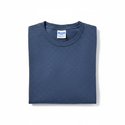 Gildan G5000 Heavy Cotton T-Shirt in Heather Indigo