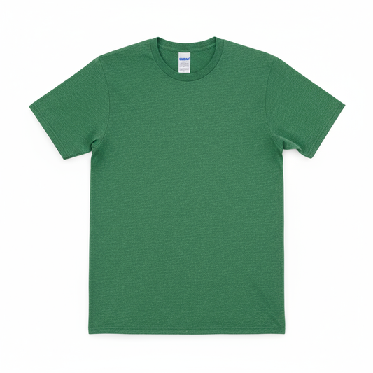 Gildan G5000 Heavy Cotton T-Shirt in Heather Irish Green