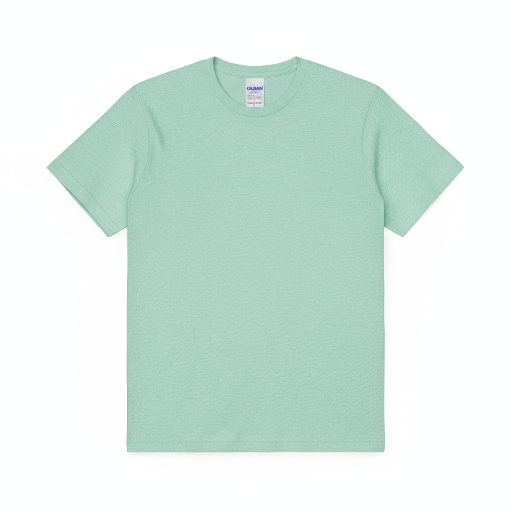 Gildan G5000 Heavy Cotton T-Shirt in Heather Mint