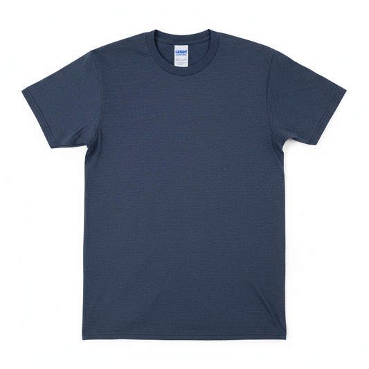 Gildan G5000 Heavy Cotton T-Shirt in Heather Navy